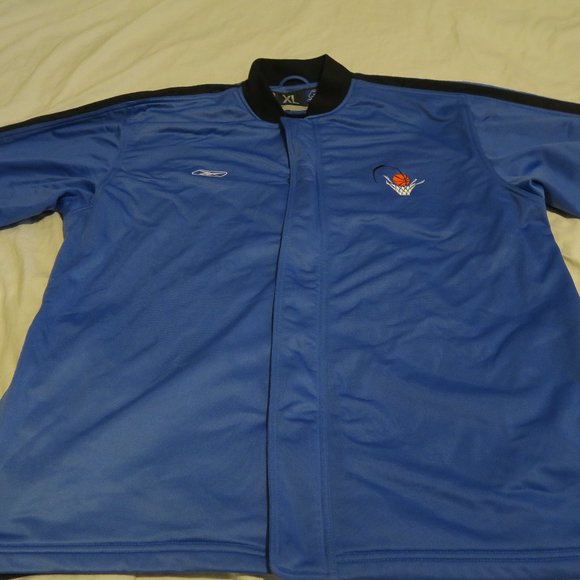 VTG Reebok NBA Authentics Cleveland Cavs Warm Up Shooting Jacket Men's XL LeBron